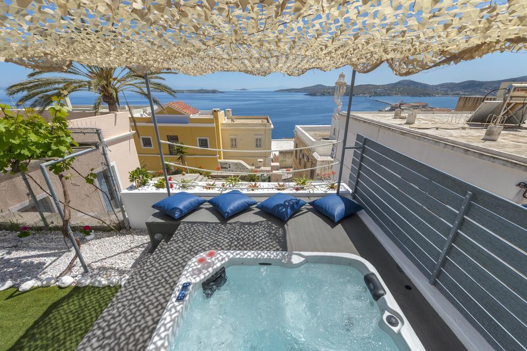 Veranda Syros House Ermoúpoli Eksteriør bilde